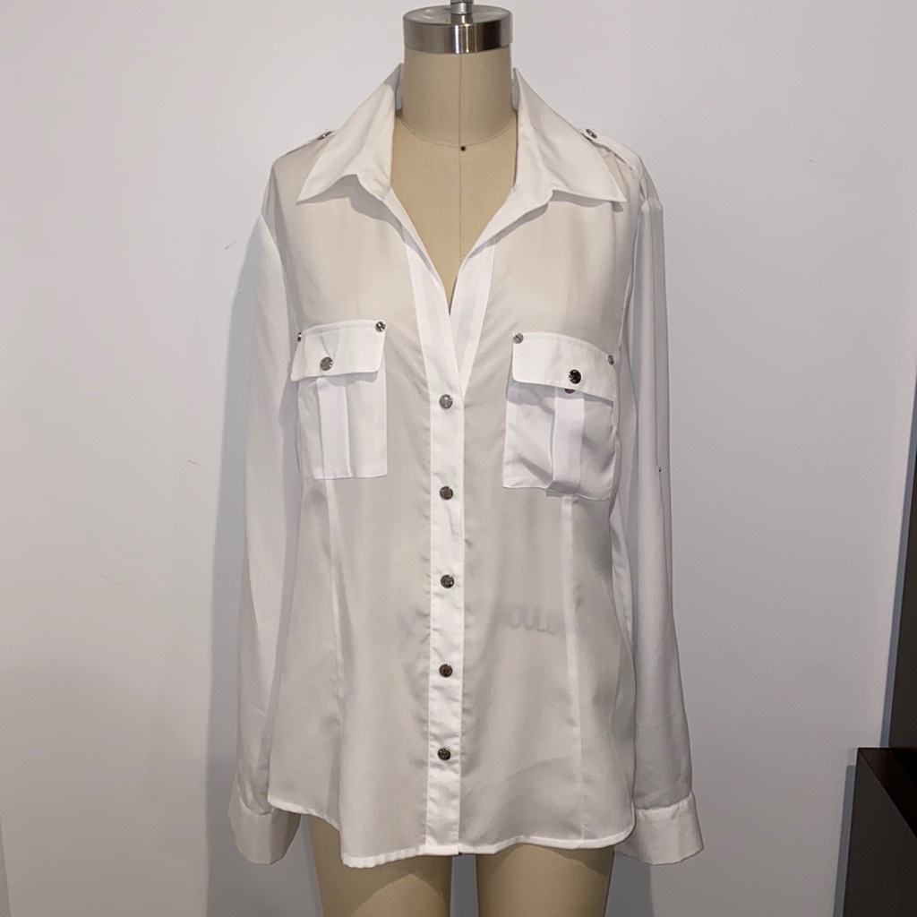Michael Michael Kors White Button Down